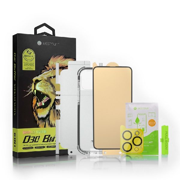 Bestsuit 6in1 SET Apple iPhone 11 Pro (tempered glass flexi,back housing protector,camera lens tempered glass,cloths,aplicator)