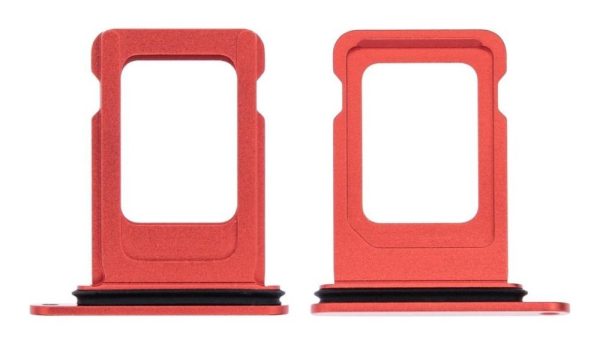 Держатель SIM карты для iPhone 13 mini Red ORG