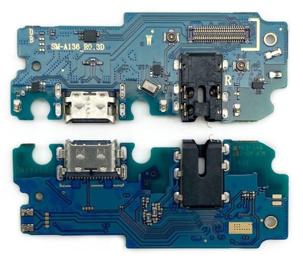 Flex Samsung A136 A13 5G for plugin, microphone, headphone connector original (service pack)