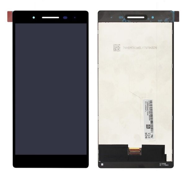 Дисплей Lenovo Tab 4 TB-7504F TV070HDM-TL9 с сенсорным экраном (brown connector) Black (Refurbished) ORG