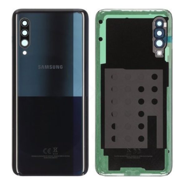 Back cover for Samsung A908 A90 5G 2019 Black original (used Grade B)