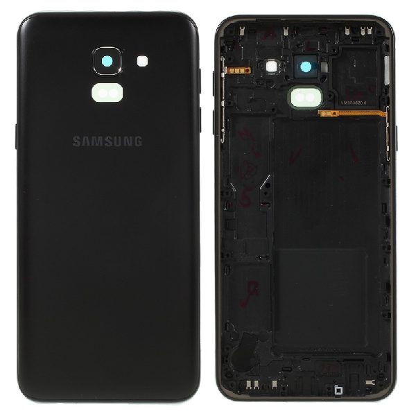 Back cover for Samsung J600 J6 2018 black original (used Grade A)
