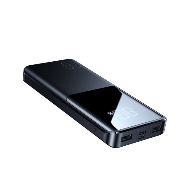 External battery POWER BANK JOYROOM (JR-QP191) 10000mAh (2xUSB; 1xUSB-C; 22.5W) black