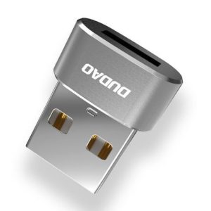 Adapter Dudao (L16AC) from USB to Type-C black