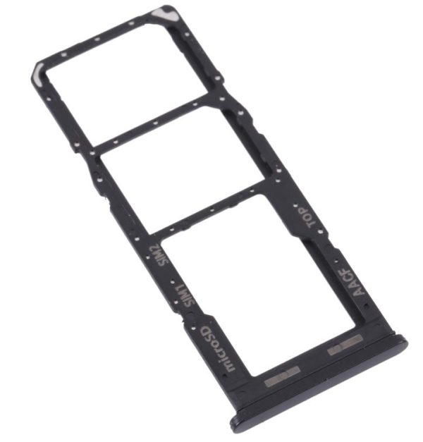 Держатель SIM карты Samsung A13 5G A136 Black оригинал (service pack)