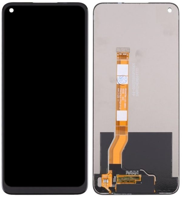 Дисплей Realme 8i/9i/Narzo 50 4G/Oppo A96 4G с сенсорным экраном с рамкой Black ORG