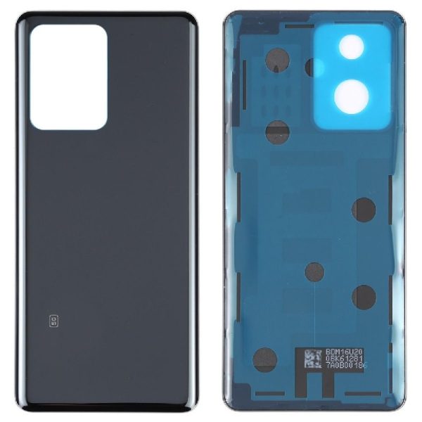 Back cover for Xiaomi Redmi Note 12 Pro+ 5G Midnight Black with camera lens ORG