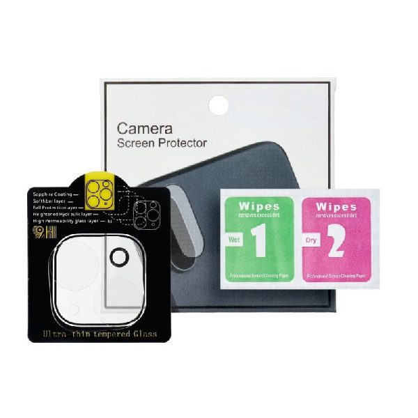Защита камеры 5D Full Glue Camera Apple iPhone 15 Pro