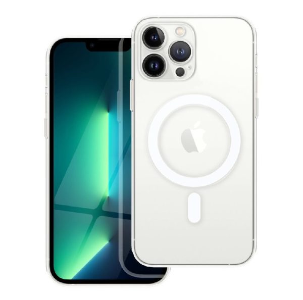 Case Clear Mag Cover (MagSafe) for iPhone 14 Pro transparent