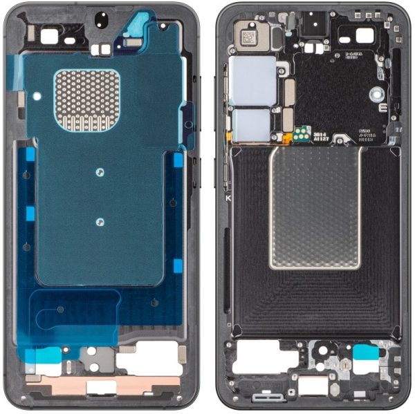 Средний корпус Samsung S921 S24 Onyx Black оригинал (service pack)