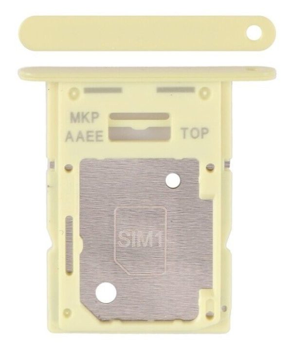 Держатель SIM карты Samsung A156 A15 5G Yellow оригинал (service pack)