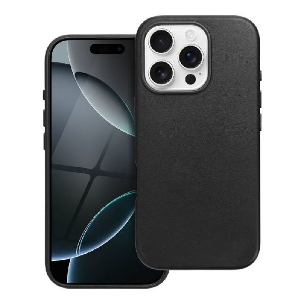 Case Leather Mag Cover (MagSafe) for iPhone 14 Plus black