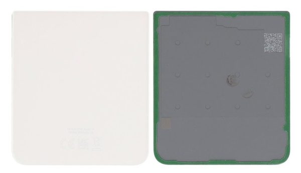 Back down cover for Samsung F711 Z Flip3 5G Cream (used Grade B)