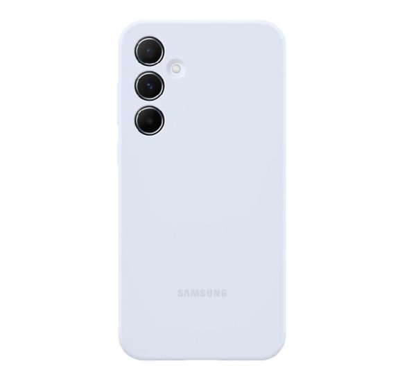 Case EF-PA556TLE Samsung Silicone Cover Galaxy A556 A55 5G Light Blue