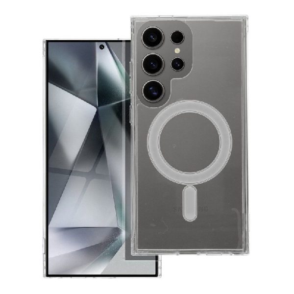 Case Clear Mag Cover (MagSafe) for Samsung S931 S25 transparent
