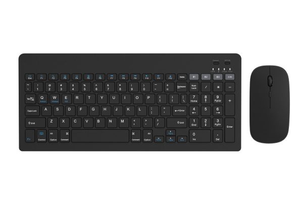 Wireless keyboard+mouse Omega OKM2658B black