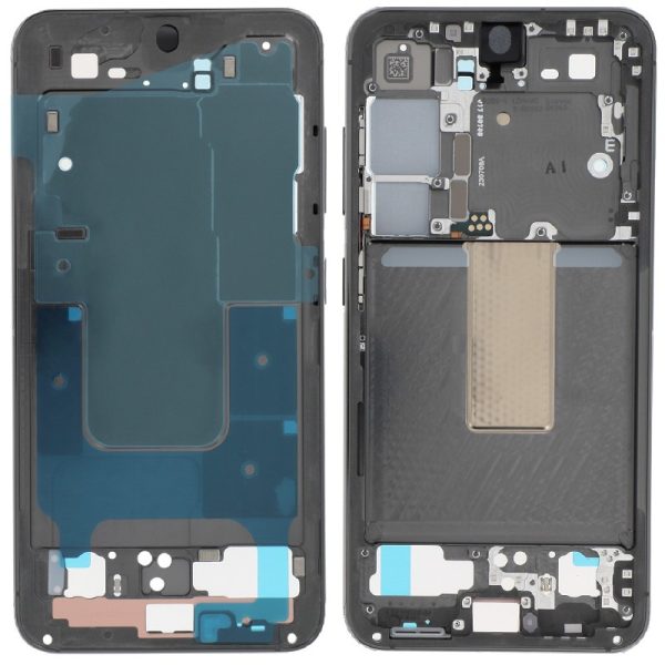 Средний корпус Samsung S911 S23 Phantom Black оригинал (used Grade C)