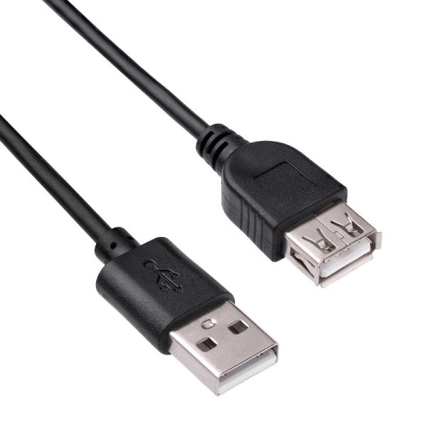 USB кабель Akyga AK-USB-07 USB A (m) / USB A (f) (ver.2.0) 1.8M
