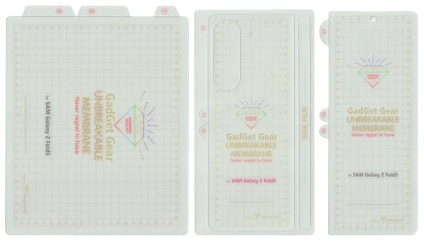 Защита екрана "Nano TPU" Samsung F946 Z Fold5 3in1