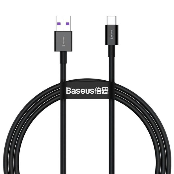 USB cable Baseus Superior from USB to Type-C 66W 2.0m black CATYS-A01