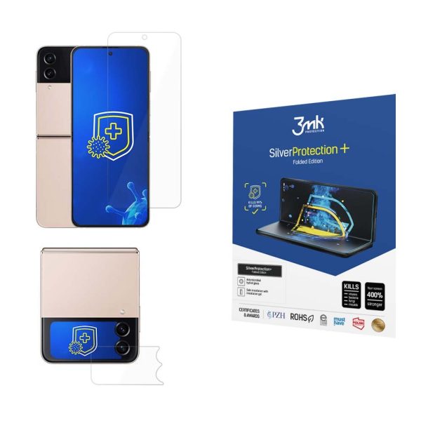 LCD Screen protector 3mk Silver Protection+ Folded Edition Samsung F721 Z Flip4 5G