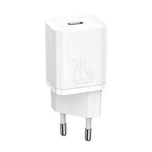 Сетевая зарядка Baseus Super Si 20W USB-C белый CCSUP-B02