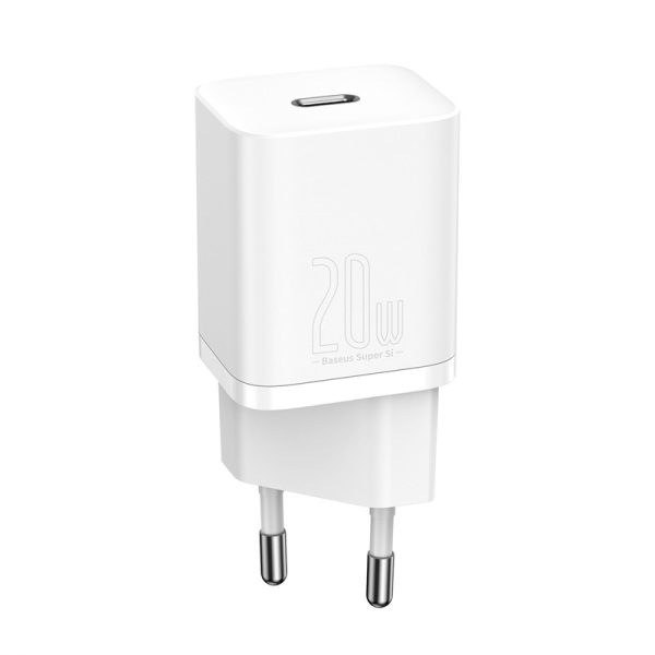 Сетевая зарядка Baseus Super Si 20W USB-C белый CCSUP-B02