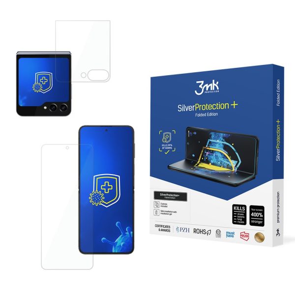 Защитная пленка для дисплея 3mk Silver Protection+ Folded Edition Samsung F731 Z Flip5 5G