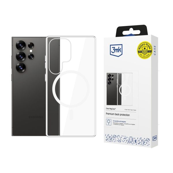 Case 3mk Clear MagCase Samsung S938 S25 Ultra