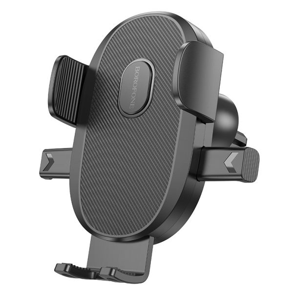 Aвтомобильный держатель телефона Borofone BH92 (air vent) черный