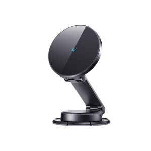 Автомобильная зарядка-держатель Joyroom JR-ZS408 (dashboard) 15W беспроводная черная