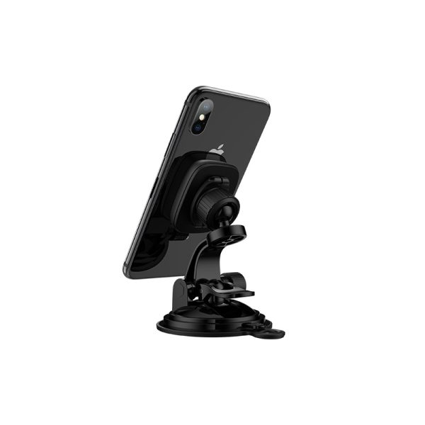 Car phone holder Hoco CA28, dashboard mounting, magnetic fixing,black - Image 2