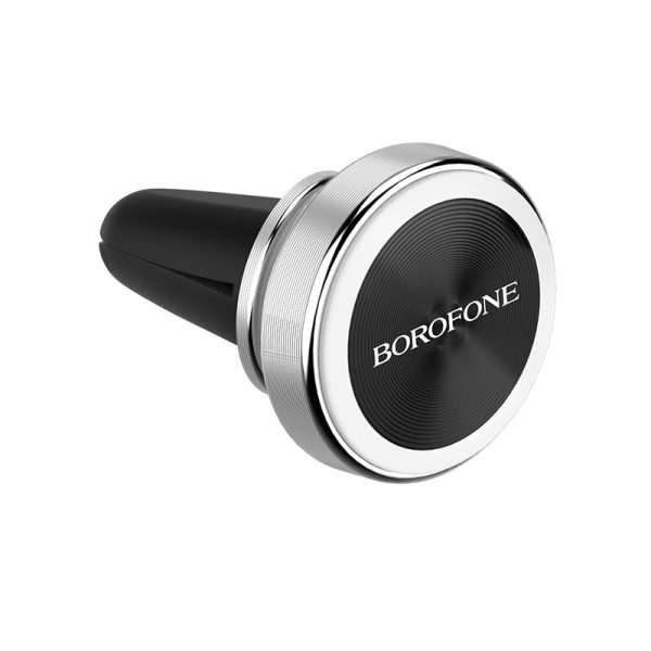 Car phone holder Borofone BH6, for using on ventilation grille, magnetic fixing, black - Image 3