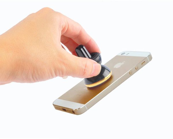 Car phone holder CPH-26, for using on ventilation grille, magnetic fixing - Image 3