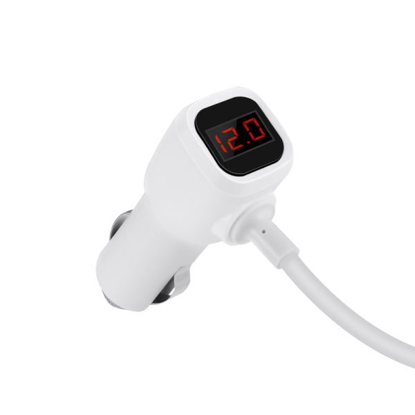 Car socket splitter Hoco Z13 with 2 USB port and 3 plugs — изображение 2