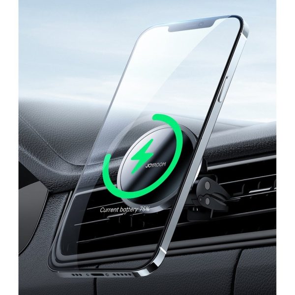 Car charger-holder magnetic Joyroom JR-ZS240 MagSafe 15W black - Image 3