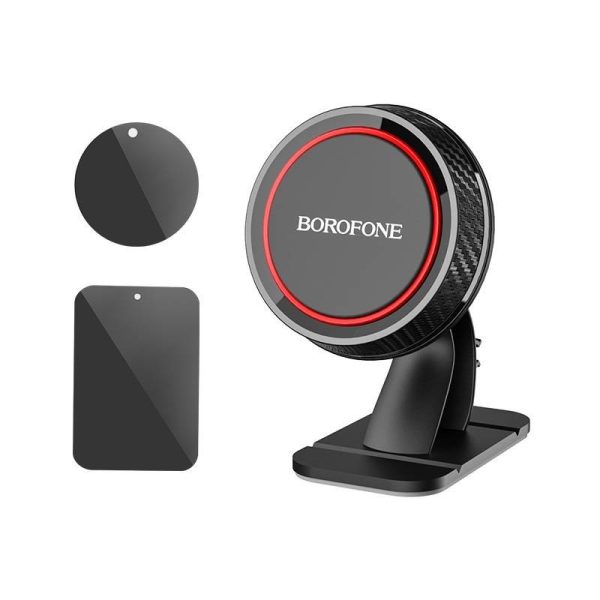 Car phone holder Borofone BH13 Journey, dashboard mounting, magnetic fixing - Image 2
