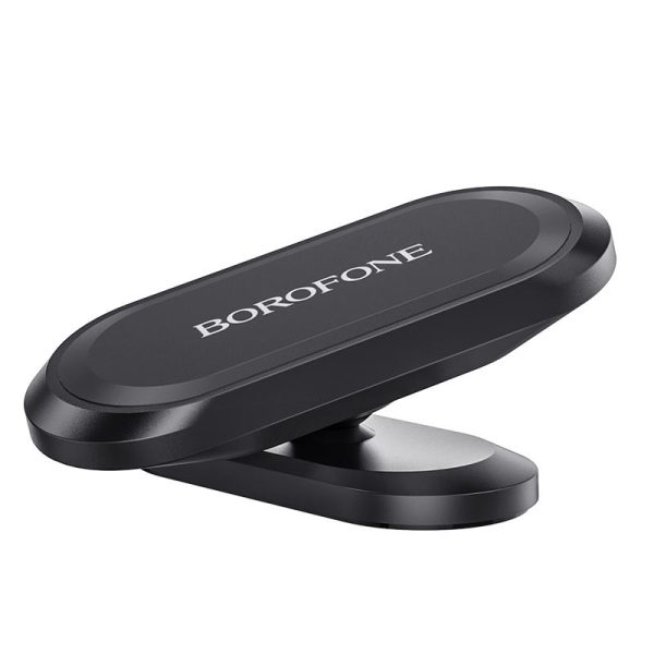 Car phone holder Borofone BH29 for centre console, magnetic fixing, black - Image 4