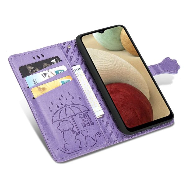 Case Cat-Dog Samsung A346 A34 5G purple — изображение 3
