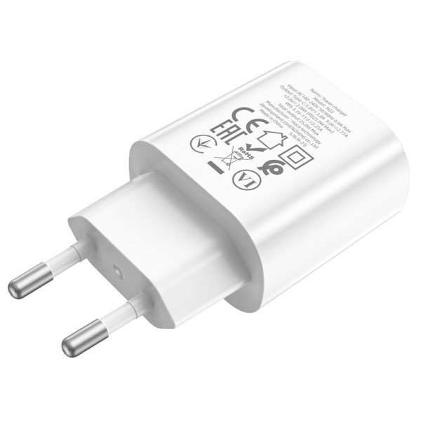 Charger Hoco N22 25W USB-C white - Image 2