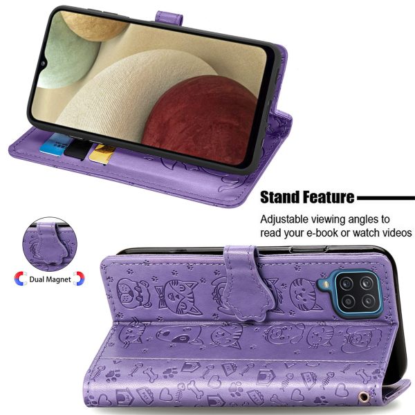 Case Cat-Dog Samsung A145 A14 4G/A146 A14 5G purple — изображение 4