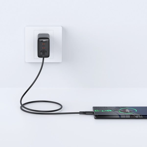 USB cable Acefast C3-04 USB-A to USB-C 1.2m black - Image 2