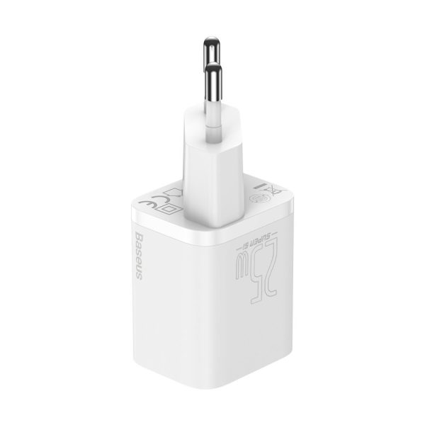 Сетевая зарядка Baseus Super Si 25W USB-C белый CCSP020102 — изображение 2