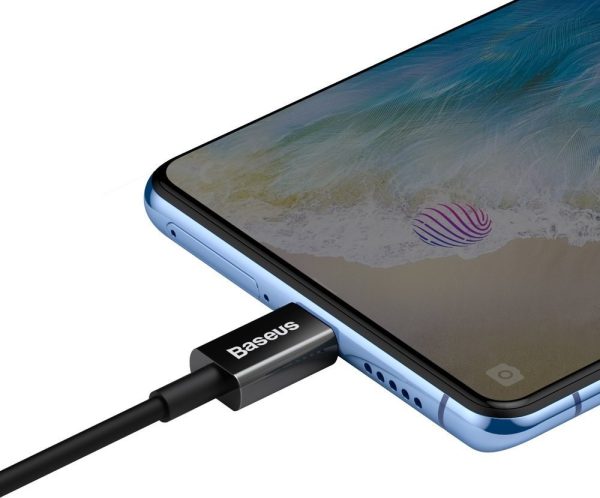USB cable Baseus Superior USB-A to MicroUSB 2A 1.0m black CAMYS-01 - Image 3