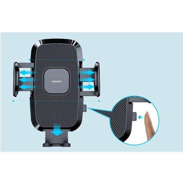 Car phone holder Joyroom JR-ZS259 (windshield) black - Image 3