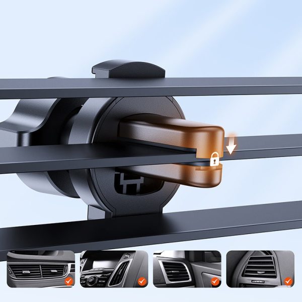 Car phone holder Joyroom JR-ZS283 (air vent) black - Image 4