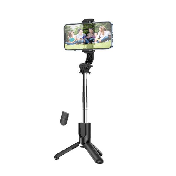 Selfie stick Hoco K17 Mini with tripod function black - Image 2