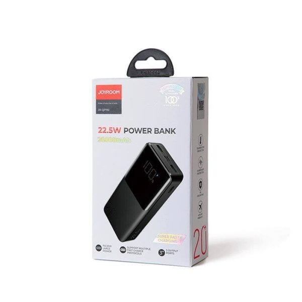 External battery Power Bank Joyroom JR-QP192 22.5W 20000mAh black - Image 4
