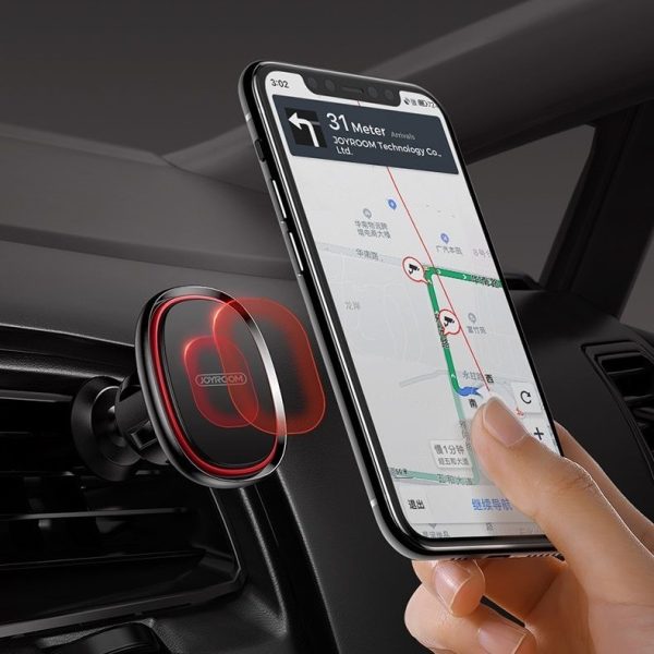 Car phone holder Joyroom JR-ZS205 (air vent) magnetic black - Image 4