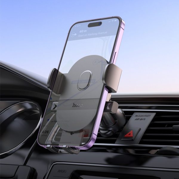 Car phone holder Hoco H18 black - Image 4